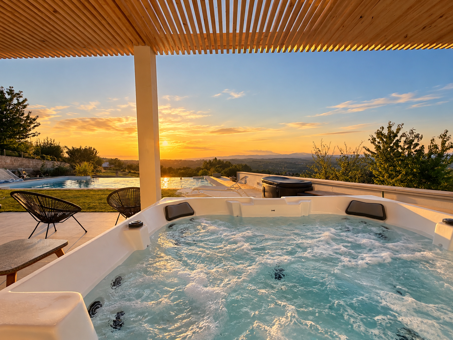 Jacuzzi com vista